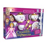 Chazinho Da Princesa Jogo De Chá Infantil 9 Peças