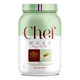 Chef Whey Protein Gourmet Paris 6 Zero Lactose 800g Chef Sabor Pistache Com Chocolate Branco