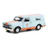 Chevrolet C10 1968 Gulf Running On Empty Greenlight 1/24