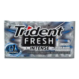 Chicle Trident Fresh Intense 8g Cx C/21 Uni Mondelez - Adams