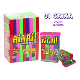 Chiclete Aiaai Goma De Mascar Lata Kids Zone 1 Caixa 540g