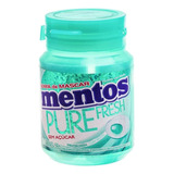 Chiclete Mentos Pure Wintergreen Pote 56g