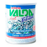 Chiclete Tablete Goma De Mascar Valda Diet Com Xilitol C/100