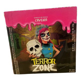 Chiclete Terror Zone Caveira Caixa C/40 Decoração Halloween