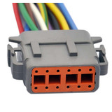 Chicote 12 Vias Reparo Modulo Caixa Cambio Mod. Deustsch