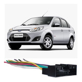 Chicote Ford Fiesta 2008 A 2019 Adaptador Central Rádio Dvd