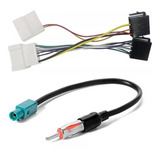 Chicote Multimídia Dvd Captur Kwid Duster + Adaptador Antena