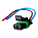 Chicote Plug Conector 2 Vias Cebolão Radiador Fiat Uno/palio