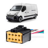 Chicote Plug Conector Resistência Ventilação Renault Master