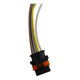 Chicote Plug Conector Sensor Pressao 4 Vias Caminhao Onibus