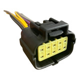 Chicote Plug Fio Conector Farol Scania Série 5 S5 10 Vias