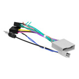 Chicote Som + Adap. Antena Honda City Civic Crv 2007 2012