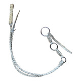 Chicote Tala Couro Cru Modelo Três Argolas Oferta!!!