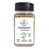 Chimichurri Com Pimenta 50g - Temperos Naturais Barbuan