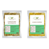 Chimichurri Sem Pimenta 500g + Lemon Pepper 500g Tempero