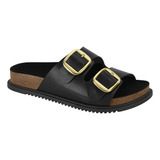 Chinelo Birken Feminina Fivela Slide Conforto