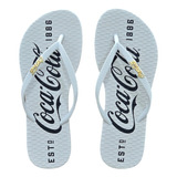 Chinelo Coca Cola Feminino Basic 1886 Clássico Original Nf