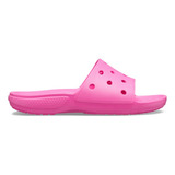 Chinelo Crocs Classic Slide Electric Pink