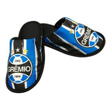 Chinelo De Pelo Grêmio Inverno Licenciado Unissex
