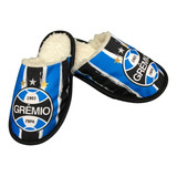 Chinelo De Pelo Grêmio Inverno Peludo Licenciado
