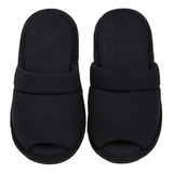 Chinelo De Quarto Pantufa Masculina Preto Super Confortavel