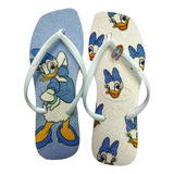 Chinelo Havaianas Personalizado Margarida Disney + Pingente