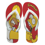 Chinelo Havaianas Personalizado Simpsons Homer Vs