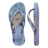 Chinelo Havaianas Slim Princess Kids Infantil Glitter