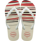 Chinelo Havaianas Top Basic Listras Masculino Feminino 