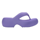 Chinelo Melissa Platorma Free Fuzzy Liso Cores | Salto 6,5cm