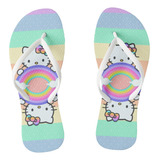 Chinelo Sandália Hello Kitty Feminino