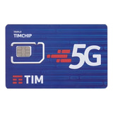 Chip 5g Tim Número Comercial Premium