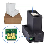 Chip + Almofada Esponja Feltro Epson L4160 E L4150 T04d100 