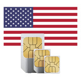 Chip Estados Unidos Eua Premium - 1gb Por Dia - 12 Dias