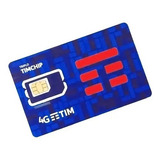 Chip Tim 4g Pré Pago Triplo