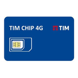 Chip Tim Triplo Corte 4g 5g Ddd Livre Kit 10 Unidades