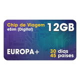 Chip Viagem (esim) Funciona Em Toda