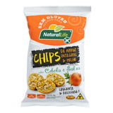 Chips Arroz Integral E Milho Cebola E Salsa 70g Natural Life