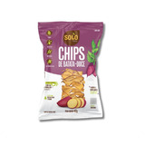 Chips De Batata Doce Solo Snacks Qualidade Premium 42g