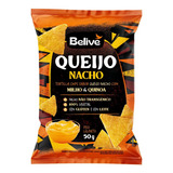 Chips Tortilla Belive Queijo Nacho 50g - Sem Glúten