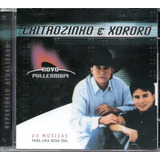 Chitãozinho & Xororó-novo Millennium-20 Músicas Cd Novo Lacr