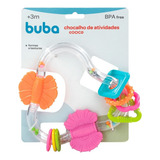 Chocalho Bebê Mordedor Atividade Forma Textura Infantil Buba
