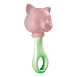 Chocalho Brinquedo Vínil Macio Infantil Para Bebês 15cm