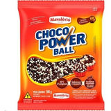 Choco Power Ball Micro Cereal Drageado Chocolate Misto 500g 