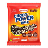 Choco Power Ball Mini Chocolate E Choc. Branco 500g