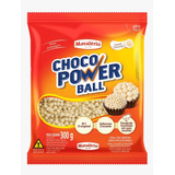 Choco Power Ball Mini Sabor Chocolate Branco 300g Mavalerio