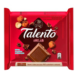 Chocolate Ao Leite Com Avelãs Garoto Talento Pacote 85g