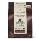 Chocolate Belga 811 Dark 54,5 Callets 2,01kg Callebaut