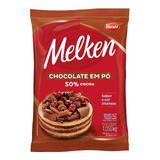 Chocolate Em Pó 50% Cacau Melken - 1,05kg