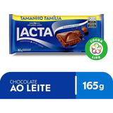 Chocolate Lacta Ao Leite 165g